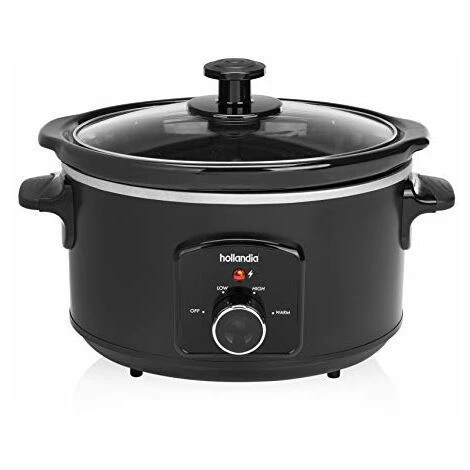 Tristar VS-3915 Sistema A Cottura Lenta, Rivestimento In Cerámica, Termostato Regolabile, Nero 1 Tristar VS-3915 Sistema A Cottura Lenta, Rivestimento In Cerámica, Termostato Regolabile, Nero