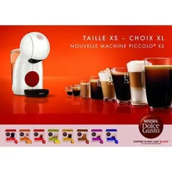 Krups Macchina Per Il Caffè Nescafé Dolce Gusto Piccolo XS Con Capsule, Per Caffè Caldi E Freddi, Con Pompa Da 15 Bar Di Pressione E Dosaggio Manuale Dell'acqua 6 Krups Macchina Per Il Caffè Nescafé Dolce Gusto Piccolo XS Con Capsule, Per Caffè Caldi E Freddi, Con Pompa Da 15 Bar Di Pressione E Dosaggio Manuale Dell'acqua -Moulinex Negozio 70788502 3