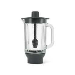 Kenwood KAH359GL Accessorio Frullatore Per Impastatrici Planetarie, In Vetro Thermoresist, Lame In Acciaio Inox Facilmente Removibile, Capacità 1,6L, Grigio Trasparente