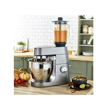 Kenwood KAH359GL Accessorio Frullatore Per Impastatrici Planetarie, In Vetro Thermoresist, Lame In Acciaio Inox Facilmente Removibile, Capacità 1,6L, Grigio Trasparente 3 Kenwood KAH359GL Accessorio Frullatore Per Impastatrici Planetarie, In Vetro Thermoresist, Lame In Acciaio Inox Facilmente Removibile, Capacità 1,6L, Grigio Trasparente - immagine 3