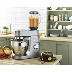 Kenwood KAH359GL Accessorio Frullatore Per Impastatrici Planetarie, In Vetro Thermoresist, Lame In Acciaio Inox Facilmente Removibile, Capacità 1,6L, Grigio Trasparente 7 Kenwood KAH359GL Accessorio Frullatore Per Impastatrici Planetarie, In Vetro Thermoresist, Lame In Acciaio Inox Facilmente Removibile, Capacità 1,6L, Grigio Trasparente -Moulinex Negozio 70860747 4