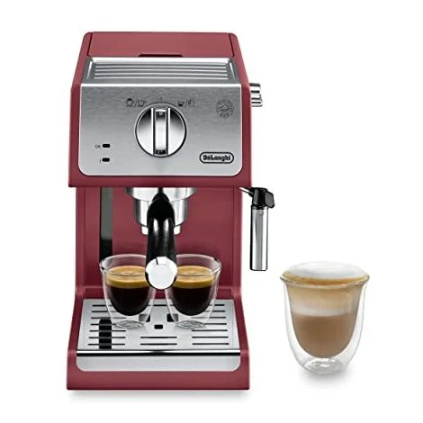 DeLonghi ECP33.21.R Macchina Da Caffè Espresso Manuale E Cappuccino, Caffè In Polvere O In Cialde E.S.E., 1100 W, Nero 1 DeLonghi ECP33.21.R Macchina Da Caffè Espresso Manuale E Cappuccino, Caffè In Polvere O In Cialde E.S.E., 1100 W, Nero