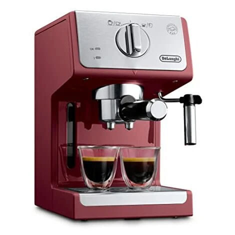 DeLonghi ECP33.21.R Macchina Da Caffè Espresso Manuale E Cappuccino, Caffè In Polvere O In Cialde E.S.E., 1100 W, Nero 2 DeLonghi ECP33.21.R Macchina Da Caffè Espresso Manuale E Cappuccino, Caffè In Polvere O In Cialde E.S.E., 1100 W, Nero - immagine 2