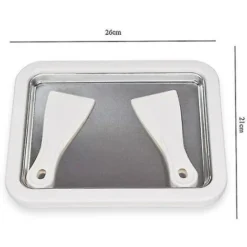 Gelatiera Arrotolata, Frozen Yogurt. Padella Per Gelato Istantaneo 9 Gelatiera Arrotolata, Frozen Yogurt. Padella Per Gelato Istantaneo -Moulinex Negozio 71079543 5