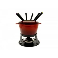 Set Fonduta 6 Forchette Rosse - Hhf0255 - Tableandcook