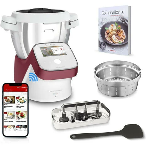 Robot Da Cucina Multifunzionale 3l 1550w Red Edition - Hf934510 - Moulinex 1 Robot Da Cucina Multifunzionale 3l 1550w Red Edition - Hf934510 - Moulinex