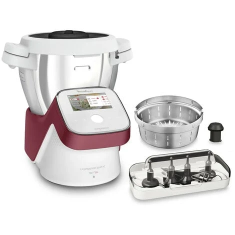 Robot Da Cucina Multifunzionale 3l 1550w Red Edition - Hf934510 - Moulinex 2 Robot Da Cucina Multifunzionale 3l 1550w Red Edition - Hf934510 - Moulinex - immagine 2