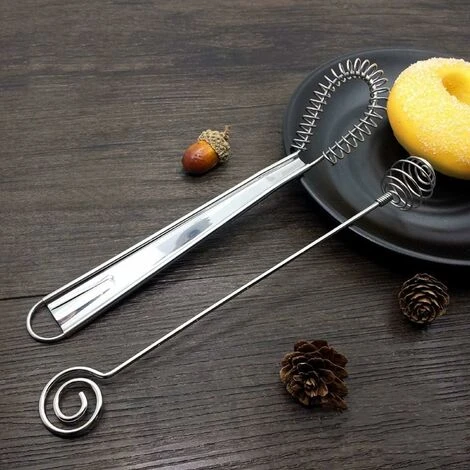 Acciaio Inossidabile Manuale Per Montare La Panna E L'impasto Piccolo Strumento Di Cottura Miele Bastoncino Per Miele Cucchiaio Di Miele Caricato A Molla Frullino Per Le Uova Mixer Per Bevande Frullin 5 Acciaio Inossidabile Manuale Per Montare La Panna E L'impasto Piccolo Strumento Di Cottura Miele Bastoncino Per Miele Cucchiaio Di Miele Caricato A Molla Frullino Per Le Uova Mixer Per Bevande Frullin - immagine 5