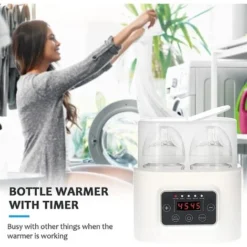 Scaldabiberon 5 In 1 Scaldabiberon Digitale Con Timer Sterilizzatore A Vapore Con Display Digitale Per Scongelamento Biberon 8 Scaldabiberon 5 In 1 Scaldabiberon Digitale Con Timer Sterilizzatore A Vapore Con Display Digitale Per Scongelamento Biberon -Moulinex Negozio 71884815 4