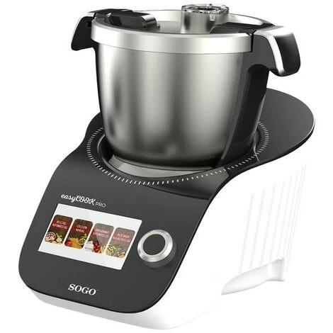 SOGO Human Technology Robot Da Cucina 600 W, 1000 W, 1300 W Nero, Bianco, Acciaio Inox 1 SOGO Human Technology Robot Da Cucina 600 W, 1000 W, 1300 W Nero, Bianco, Acciaio Inox