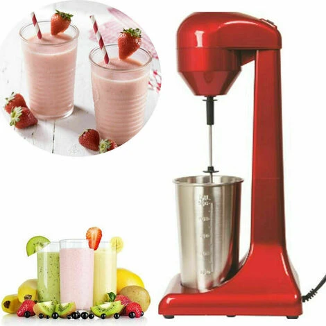 Mixer Frullino Frappè Bevande Frullatore Shaker Elettrico Drink 100W 1 Mixer Frullino Frappè Bevande Frullatore Shaker Elettrico Drink 100W