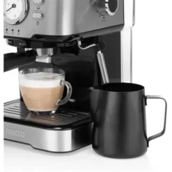 Princess Macchina Caffe' Espresso 4 In 1 Capsule Cialde E Macinato Con Montalatte 1.5 Lt 7 Princess Macchina Caffe' Espresso 4 In 1 Capsule Cialde E Macinato Con Montalatte 1.5 Lt -Moulinex Negozio 74969059 3