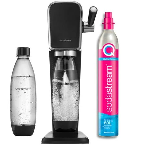 Distributore Di Bevande Gassate + 2 Bottiglie + 1 Bombola - ARTNLV - Sodastream 1 Distributore Di Bevande Gassate + 2 Bottiglie + 1 Bombola - ARTNLV - Sodastream
