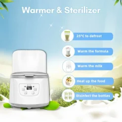 Scaldabiberon 4 In 1 Sterilizzatore A Vapore Per Biberon Scaldabiberon Veloce Capacità Di 2 Biberon Temperatura Regolabile Con Schermo LED Per Biberon, EU 400W 9 Scaldabiberon 4 In 1 Sterilizzatore A Vapore Per Biberon Scaldabiberon Veloce Capacità Di 2 Biberon Temperatura Regolabile Con Schermo LED Per Biberon, EU 400W -Moulinex Negozio 77488987 5