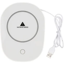 Scaldatazze USB Con Interruttore Del Sensore Di Gravità Inverno 55°C Scaldatazze Da Caffè A Temperatura Costante Scaldatazze Elettrico Da Tavolo Per Caffè Latte Tè Acqua Ufficio Uso Domestico Spegnime