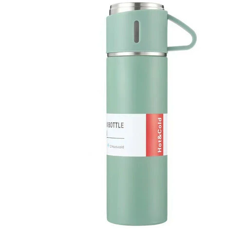 Bottiglia D'acqua Isolata Sottovuoto In Acciaio Inossidabile A Doppio Strato Bottiglia Termica 12H Mantiene Caldo E Freddo A Tenuta Stagna Adatto Per Viaggi All'aperto In Casa E Ufficio (verde) 1 Bottiglia D'acqua Isolata Sottovuoto In Acciaio Inossidabile A Doppio Strato Bottiglia Termica 12H Mantiene Caldo E Freddo A Tenuta Stagna Adatto Per Viaggi All'aperto In Casa E Ufficio (verde)
