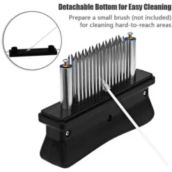 Inteneritore Di Carne Con 48 Lame Ad Ago In Acciaio Inossidabile Strumento Per Intenerire E Marinare La Carne Inteneritori Da Cucina Cottura Alla Griglia BBQ Marinata Flavour Maximizer (bianco) -Moulinex Negozio 77495234 5