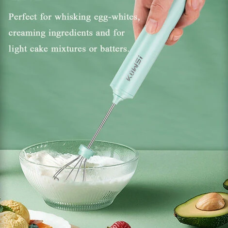 Mixer Per Alimenti Elettrico Senza Fili Per Uso Domestico 4 Velocità Impastatrice Regolabile Frullatore Per Uova Frullino Per Uova Mixer Multifunzionale (verde) 3 Mixer Per Alimenti Elettrico Senza Fili Per Uso Domestico 4 Velocità Impastatrice Regolabile Frullatore Per Uova Frullino Per Uova Mixer Multifunzionale (verde) - immagine 3