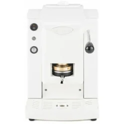 Faber Slot Plast Basic - Macchina Per Caffe Con Pressacialda In Ottone - Telaio In Metallo Bianco E Frontale In Policarbonato Bianco - FABSPBIABBASOTT