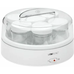 Clatronic JM 3344 Macchina Per Yogurt Con 7 Bicchierini Bianco