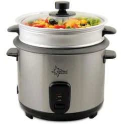 Suntec Wellness, Cuoci Riso Thuy-Denise, Capacità Con Funzione Cottura A Vapore 1 L Acciaio Inox