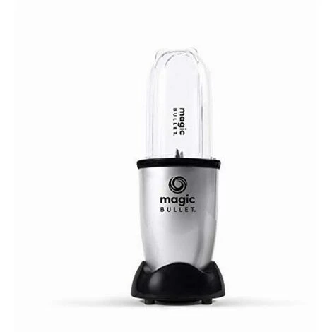 Magic Bullet Di Nutribullet, Frullatore Elettrico, Frullatore Piccolo, Confezione Con 7 Accessori, Potenza 250 Watt, Grigio, MBR10 4 Magic Bullet Di Nutribullet, Frullatore Elettrico, Frullatore Piccolo, Confezione Con 7 Accessori, Potenza 250 Watt, Grigio, MBR10 - immagine 4