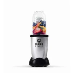 Magic Bullet Di Nutribullet, Frullatore Elettrico, Frullatore Piccolo, Confezione Con 7 Accessori, Potenza 250 Watt, Grigio, MBR10 9 Magic Bullet Di Nutribullet, Frullatore Elettrico, Frullatore Piccolo, Confezione Con 7 Accessori, Potenza 250 Watt, Grigio, MBR10 -Moulinex Negozio 78986755 5