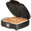 Suntec Wellness WAE 8335 Bruxelles Della Piastra Per Waffle Bruxelles 4 per 4 Griglia Di Cialde, Waffel Brevettata Heber, Manuale Di Regolazione Della Temperatura, Max 1200 W