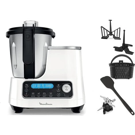 Robot Da Cucina Multifunzione 3.6l 1400w - Hf452110 - Moulinex 1 Robot Da Cucina Multifunzione 3.6l 1400w - Hf452110 - Moulinex