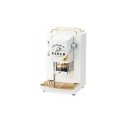 Faber Macchina Da Caffe A Cialde Pro Deluxe Pure White - FABPROWHITEBASOTTELE
