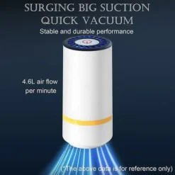 Sacco Sottovuoto Abbigliamento Cibo Pompa Guarnizione Pompa Ad Aria Domestica Compressa Elettrica -Moulinex Negozio 81292759 3