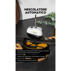 Mescolatore Automatico Da Cucina Mescolone Senza Fili Facile Da Pulire, Innoliving INN-785 -Moulinex Negozio 81463314 3