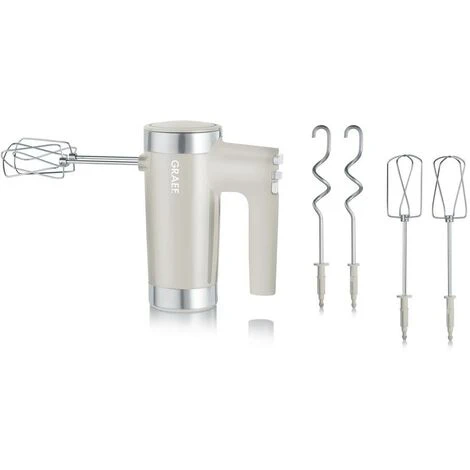 Graef HM508EU Sbattitore Elettrico 600 W Grigio Tortora 2 Graef HM508EU Sbattitore Elettrico 600 W Grigio Tortora - immagine 2