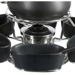 Set Per Fonduta Con Giradischi - 5 Five Simply Smart 8 Set Per Fonduta Con Giradischi - 5 Five Simply Smart -Moulinex Negozio 83770140 4