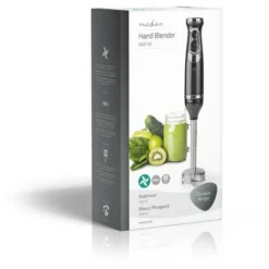 Nedis Frullatore A Immersione 600 W Impostazioni Di Velocità: 2-velocità Nero 9 Nedis Frullatore A Immersione 600 W Impostazioni Di Velocità: 2-velocità Nero -Moulinex Negozio 85339653 5