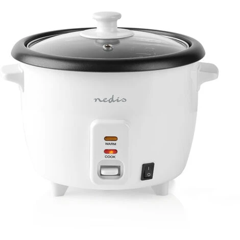 Nedis Fornello Di Riso 1.0 L 400 W Vaporetto In Alluminio Rivestimento Antiaderente Cestello Estraibile Spegnimento Automatico 3 Nedis Fornello Di Riso 1.0 L 400 W Vaporetto In Alluminio Rivestimento Antiaderente Cestello Estraibile Spegnimento Automatico - immagine 3