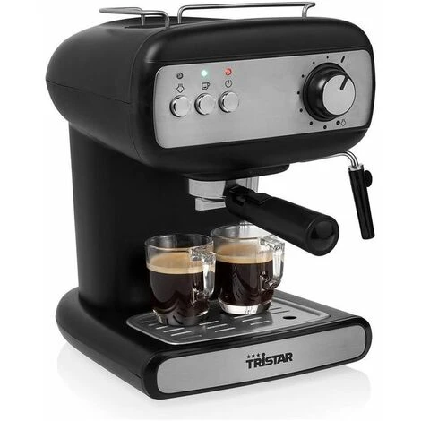 Tristar CM2276 Macchina Caffè Espresso Compatibile Con Caffè Macinato E Capsule Nespresso 1.2 Litri 850W 2 Tristar CM2276 Macchina Caffè Espresso Compatibile Con Caffè Macinato E Capsule Nespresso 1.2 Litri 850W - immagine 2