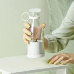 Frullatore Portatile Mini Juice Bottiglia Per Smoothie Ricaricabile Portatile Colore: Bianco -Moulinex Negozio 85490265 3