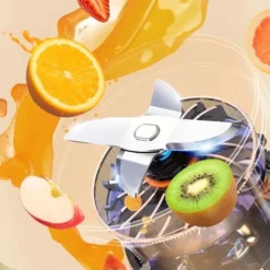 Frullatore Portatile Mini Juice Bottiglia Per Smoothie Ricaricabile Portatile Colore: Bianco -Moulinex Negozio 85490265 4