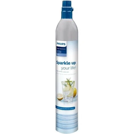 Philips Water Bombola CO2 Da 425g Per Gasatori D'Acqua Fino A 60 Litri Di Acqua Frizzante Offerta 3 Cilindri 2 Philips Water Bombola CO2 Da 425g Per Gasatori D'Acqua Fino A 60 Litri Di Acqua Frizzante Offerta 3 Cilindri - immagine 2