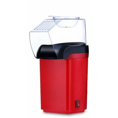 POP'N'CORN - Macchina Per Popcorn 1100W, Cottura Ad Aria Calda, Pronto In 3 Minuti, Spia Di Accensione, Rosso 2 POP'N'CORN - Macchina Per Popcorn 1100W, Cottura Ad Aria Calda, Pronto In 3 Minuti, Spia Di Accensione, Rosso - immagine 2