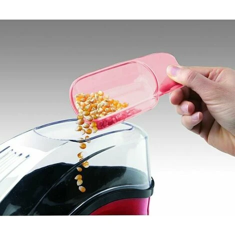 POP'N'CORN - Macchina Per Popcorn 1100W, Cottura Ad Aria Calda, Pronto In 3 Minuti, Spia Di Accensione, Rosso 4 POP'N'CORN - Macchina Per Popcorn 1100W, Cottura Ad Aria Calda, Pronto In 3 Minuti, Spia Di Accensione, Rosso - immagine 4