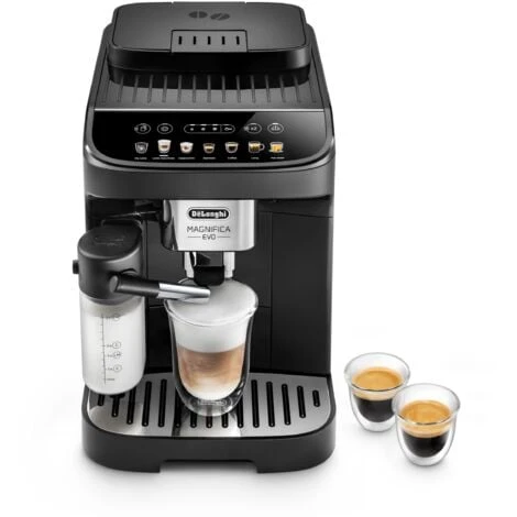 De'Longhi Magnifica Evo Perfetto, Macchina Automatica Per Caffè In Chicchi, ECAM292.81.B, Macinacaffè Integrato, Pannello Comandi Ad Icone Colorate, Sistema LatteCrema, Nero. Nuovo Modello 2022. 1 De'Longhi Magnifica Evo Perfetto, Macchina Automatica Per Caffè In Chicchi, ECAM292.81.B, Macinacaffè Integrato, Pannello Comandi Ad Icone Colorate, Sistema LatteCrema, Nero. Nuovo Modello 2022.