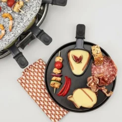 H.Koenig RP85 Raclette Per 8 Persone, Funzione Raclette/Piastra Di Cottura In Granito, 900W 9 H.Koenig RP85 Raclette Per 8 Persone, Funzione Raclette/Piastra Di Cottura In Granito, 900W -Moulinex Negozio 86326289 5