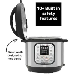 Instant Pot Electric Pressure Cooker Duo Mini 3L, 7-in-1 Multi-Cooker, Stainless Steel Pressure Cooker, 700 W -Moulinex Negozio 86327881 3