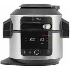 Ninja [OL550EU] Multicooker SmartLid Ninja Foodi, Risparmio Energetico, 11-in-1 Da 6 L Pentola A Pressione E Friggitrice Ad Aria