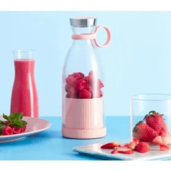 Mini Frullatore Portatile USB Da Viaggio Succo Frutta Mixer Frullati 300ML JN988 -Moulinex Negozio 86431593 4