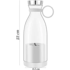 Mini Frullatore Portatile USB Da Viaggio Succo Frutta Mixer Frullati 300ML JN988 -Moulinex Negozio 86431593 5