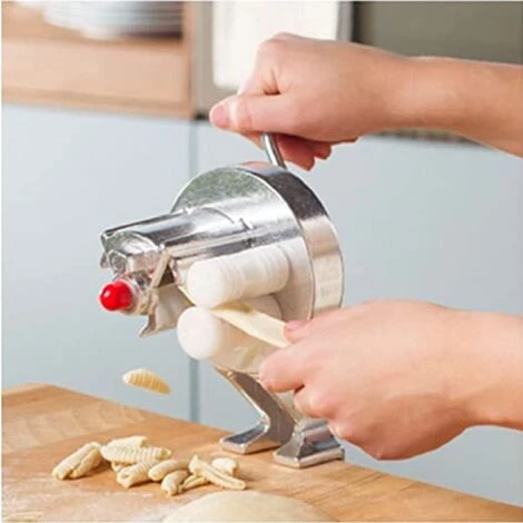 Little Mama Macchina Da Tavolo Per Gnocchetti Manuale In Acciaio Cromato Per Uso Alimentare 5 Little Mama Macchina Da Tavolo Per Gnocchetti Manuale In Acciaio Cromato Per Uso Alimentare - immagine 5