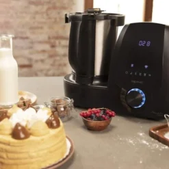 Cecotec Robot Di Cucina Mambo 10090. 1700 W, App, Cucchiaio MamboMix, Caraffa Habana In Ceramica, 30 Funzioni, Bilancia, Caraffa In Acciaio Inossidabile Da 3,3 Litri, Ricettario 8 Cecotec Robot Di Cucina Mambo 10090. 1700 W, App, Cucchiaio MamboMix, Caraffa Habana In Ceramica, 30 Funzioni, Bilancia, Caraffa In Acciaio Inossidabile Da 3,3 Litri, Ricettario -Moulinex Negozio 86621173 4